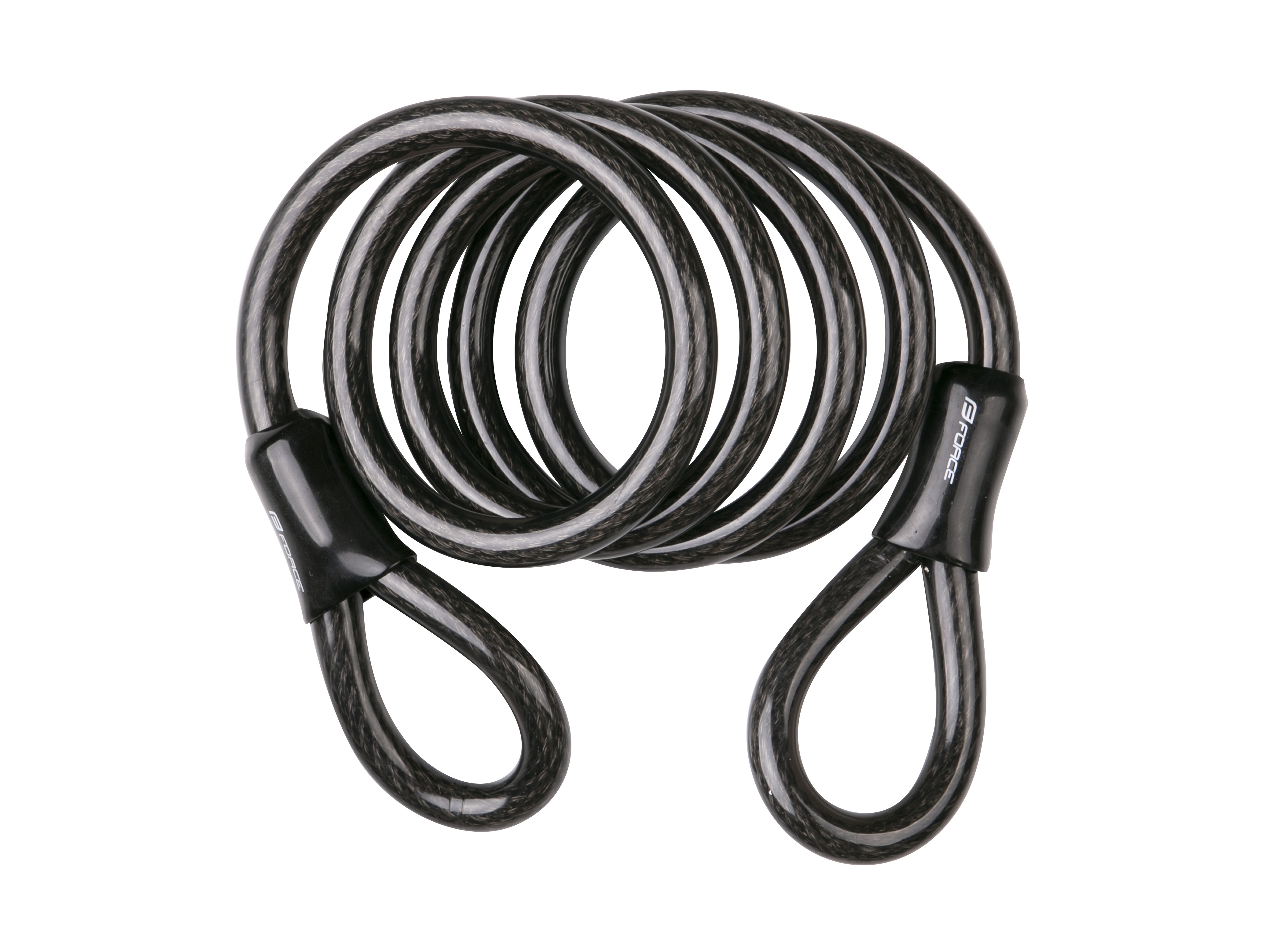 lock-cable FORCE for bike lock, 150cm/12mm, crna