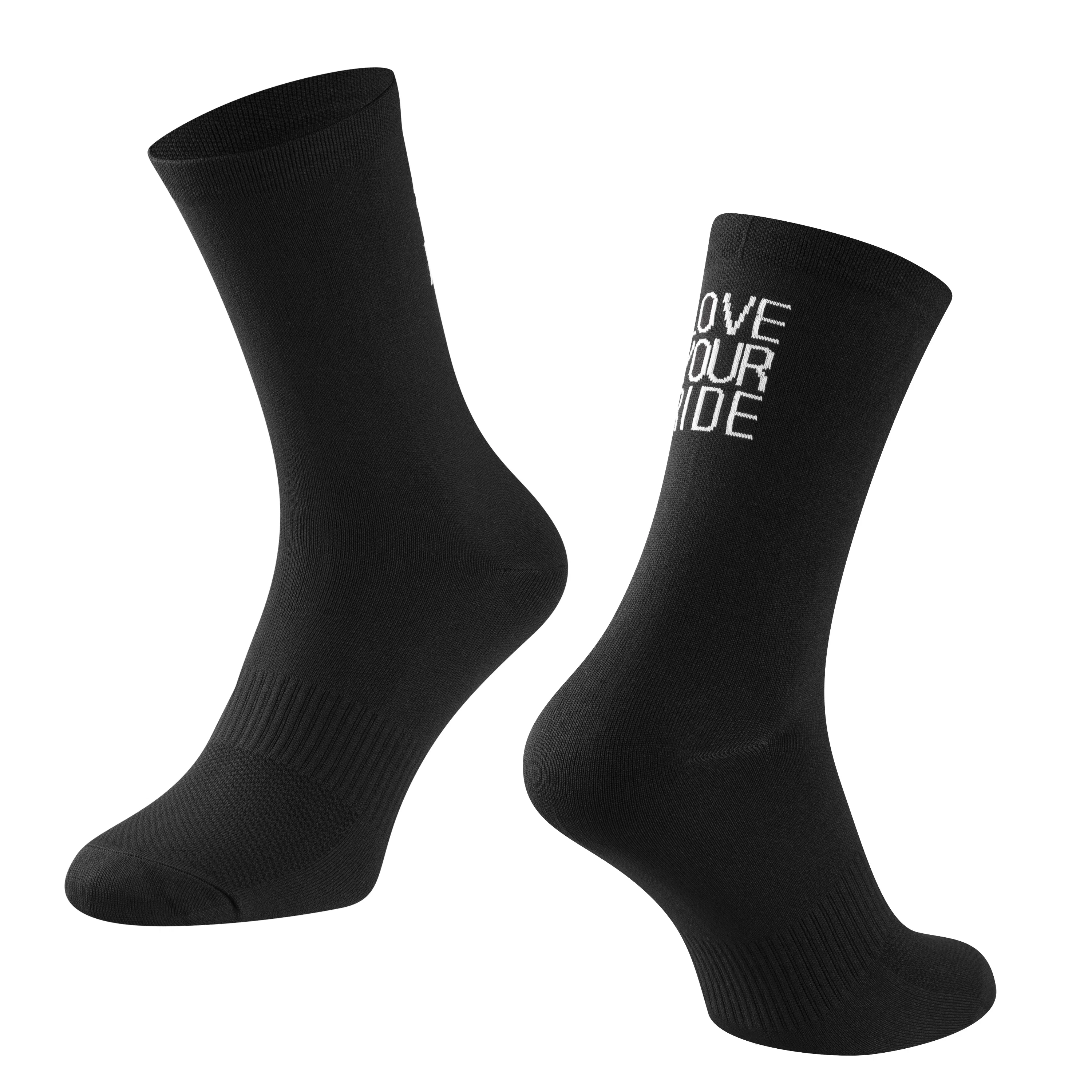 Socks F LOVE YOUR RIDE, black L-XL/42-46