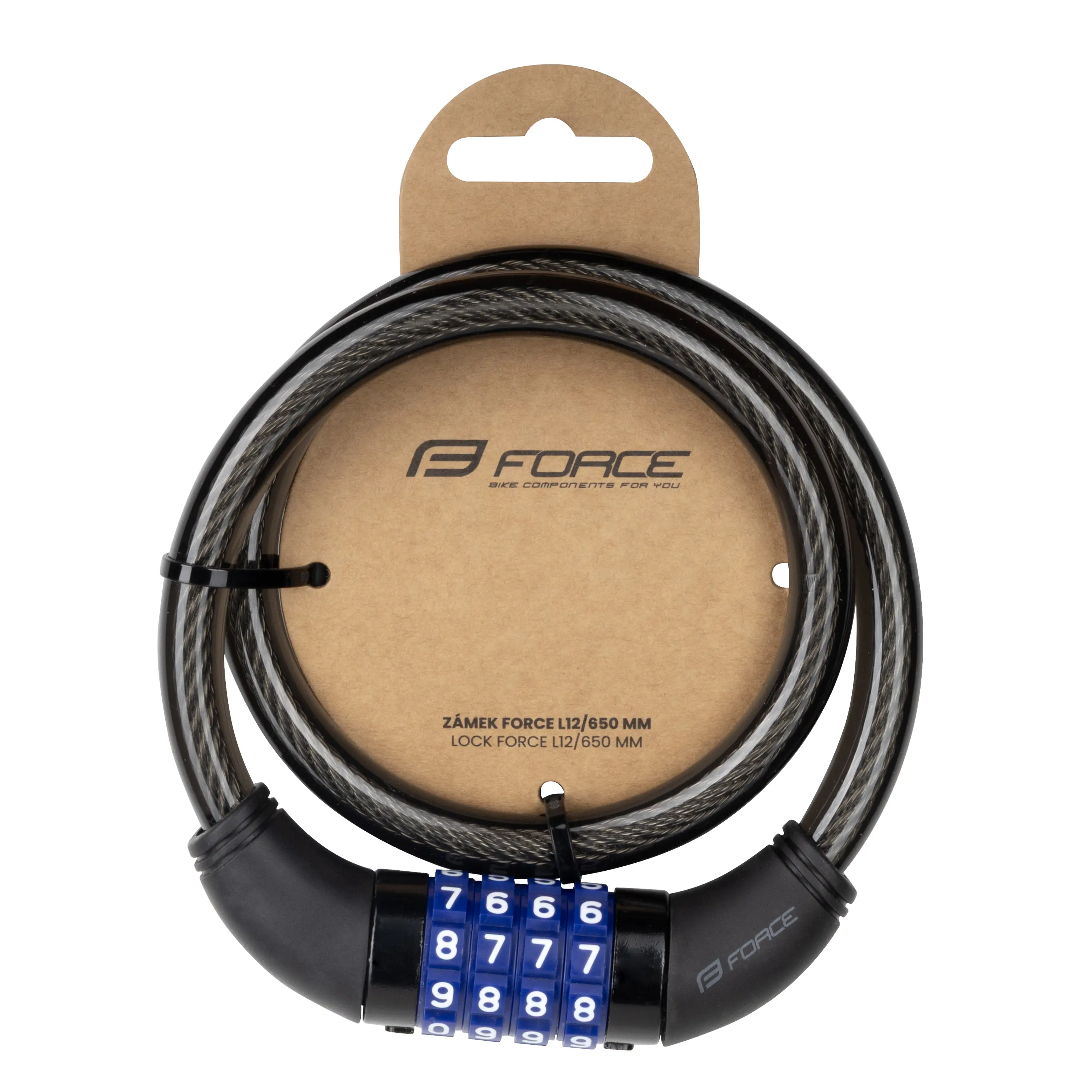 sajla FORCE L12/650mm na šifru crna