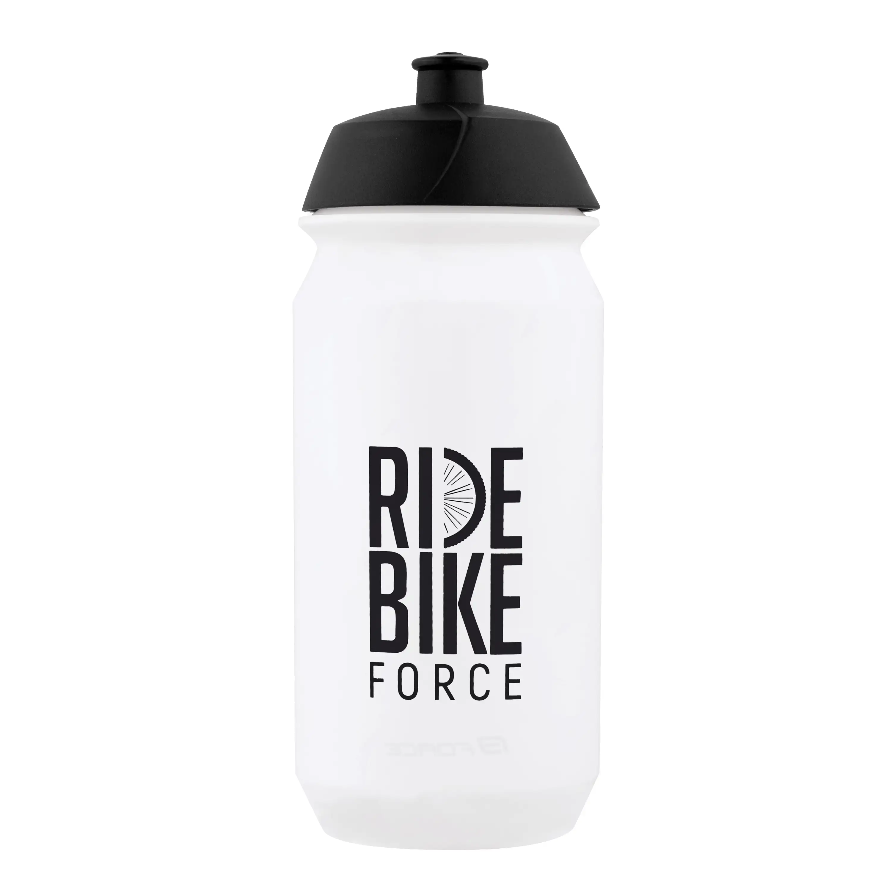 bottle F RIDE BIKE 0,5 l, transparent-black