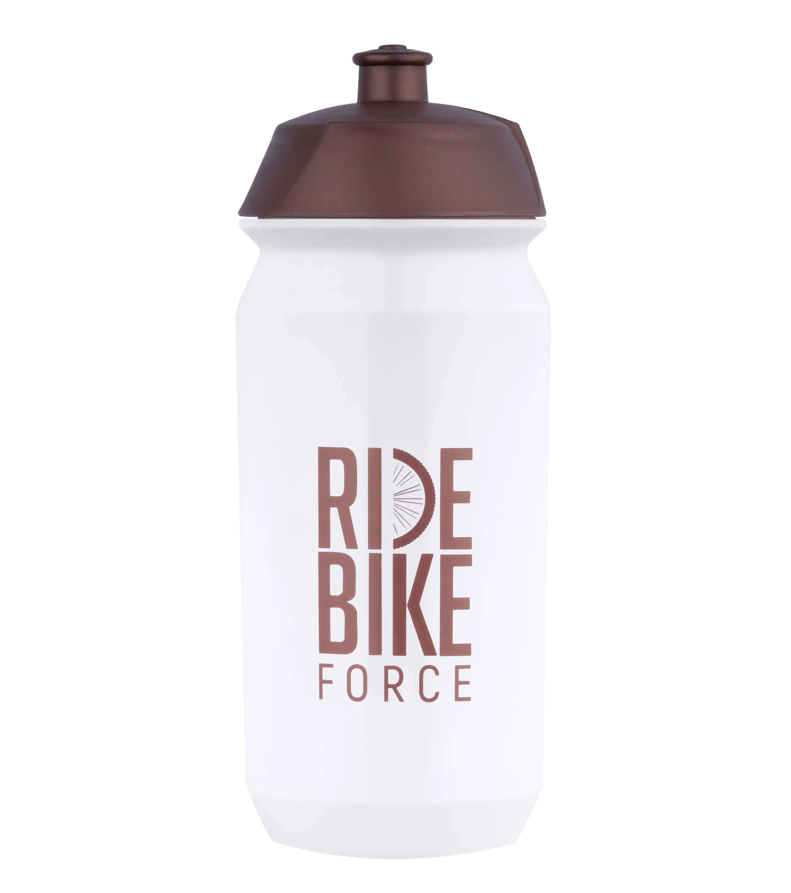bottle F RIDE BIKE 0,5 l, white-bronze