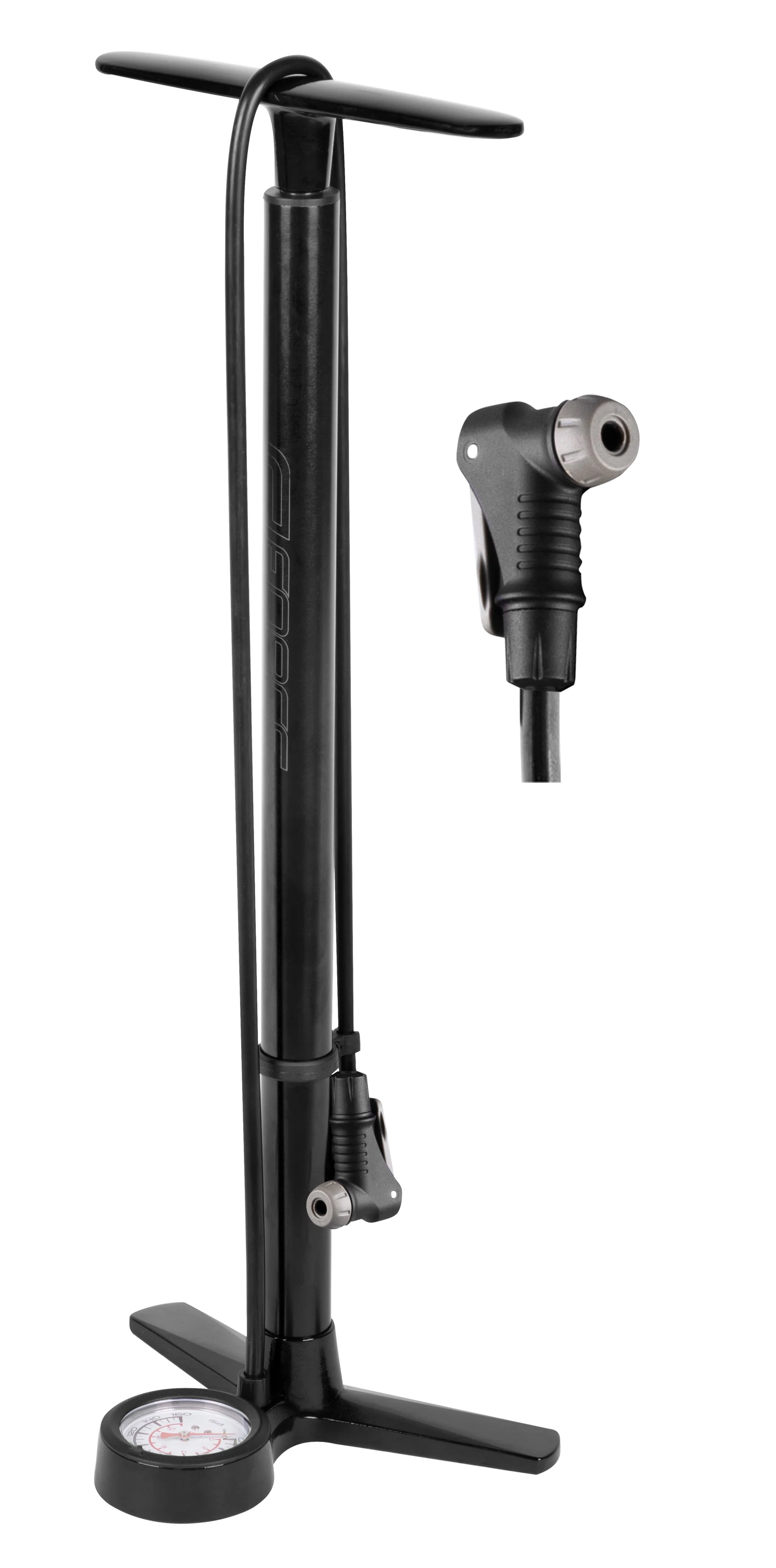 pumpa FORCE MAGNA 2.0 alumin.,11 bar,crna