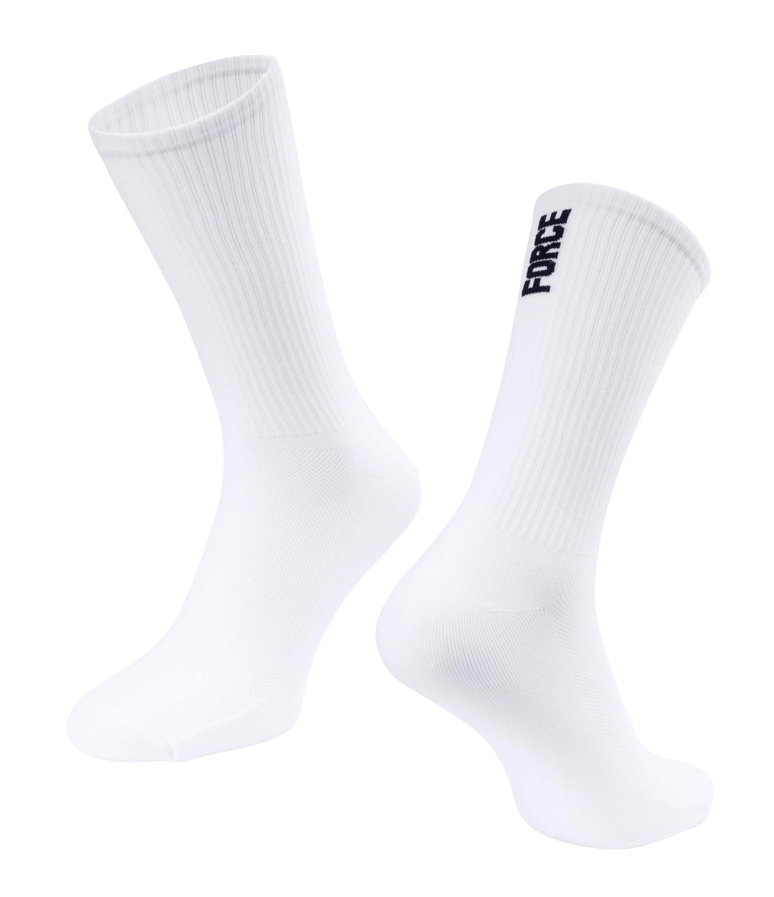 socks FORCE LONGER SLIM, white S-M/36-41