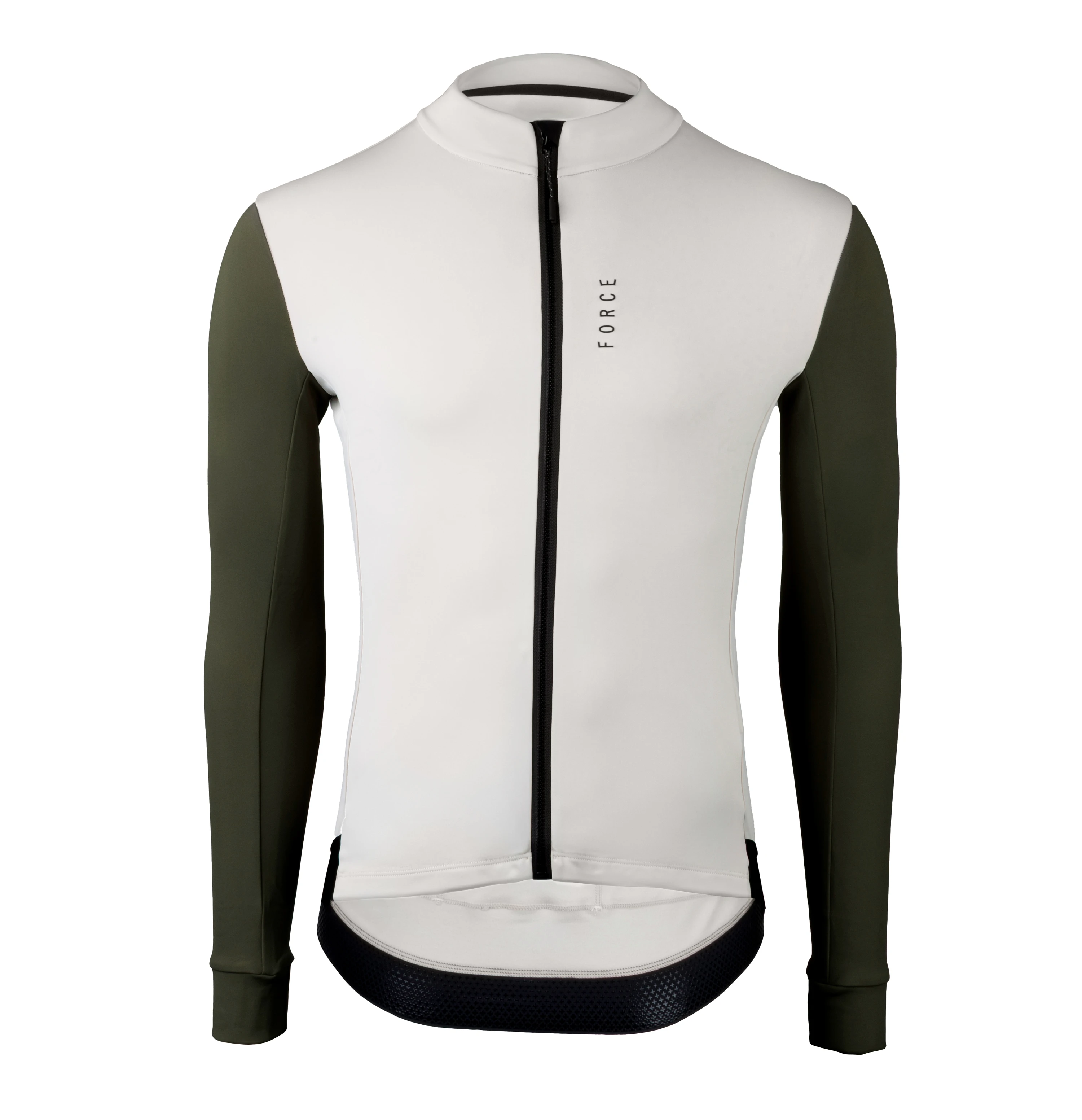jersey FORCE ENDLESS long sleeve, beige-green M