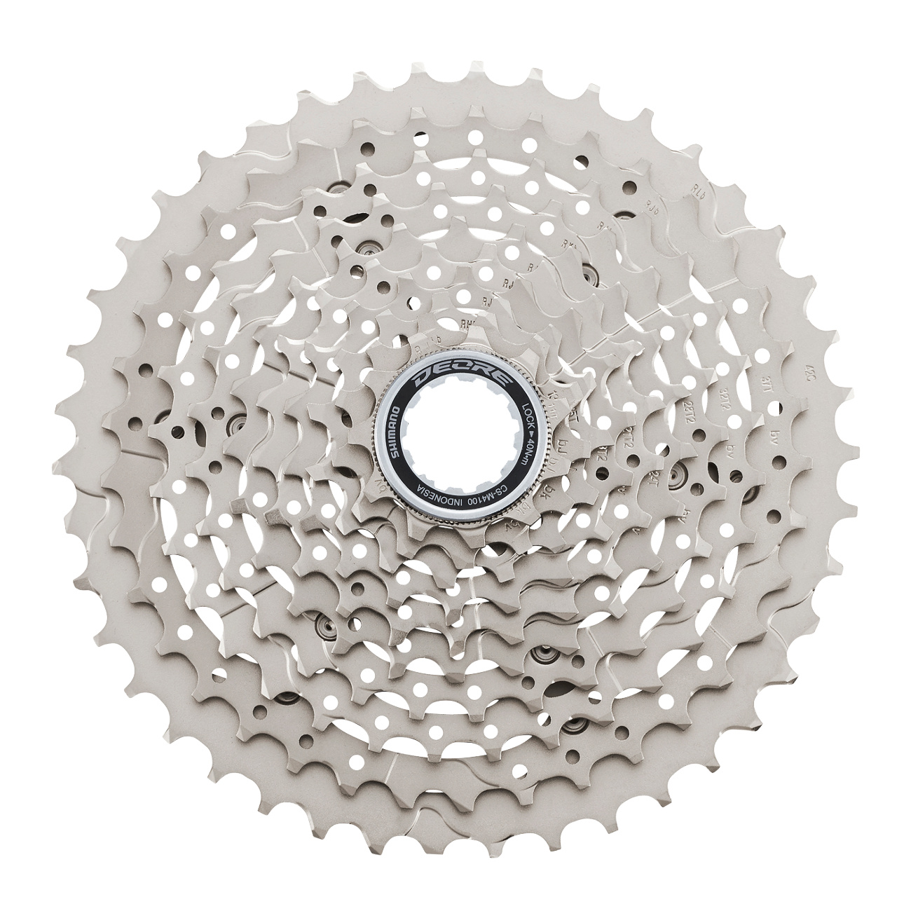 Shimano Deore CS-M4100 Cassette 10-speed, 11-46T
