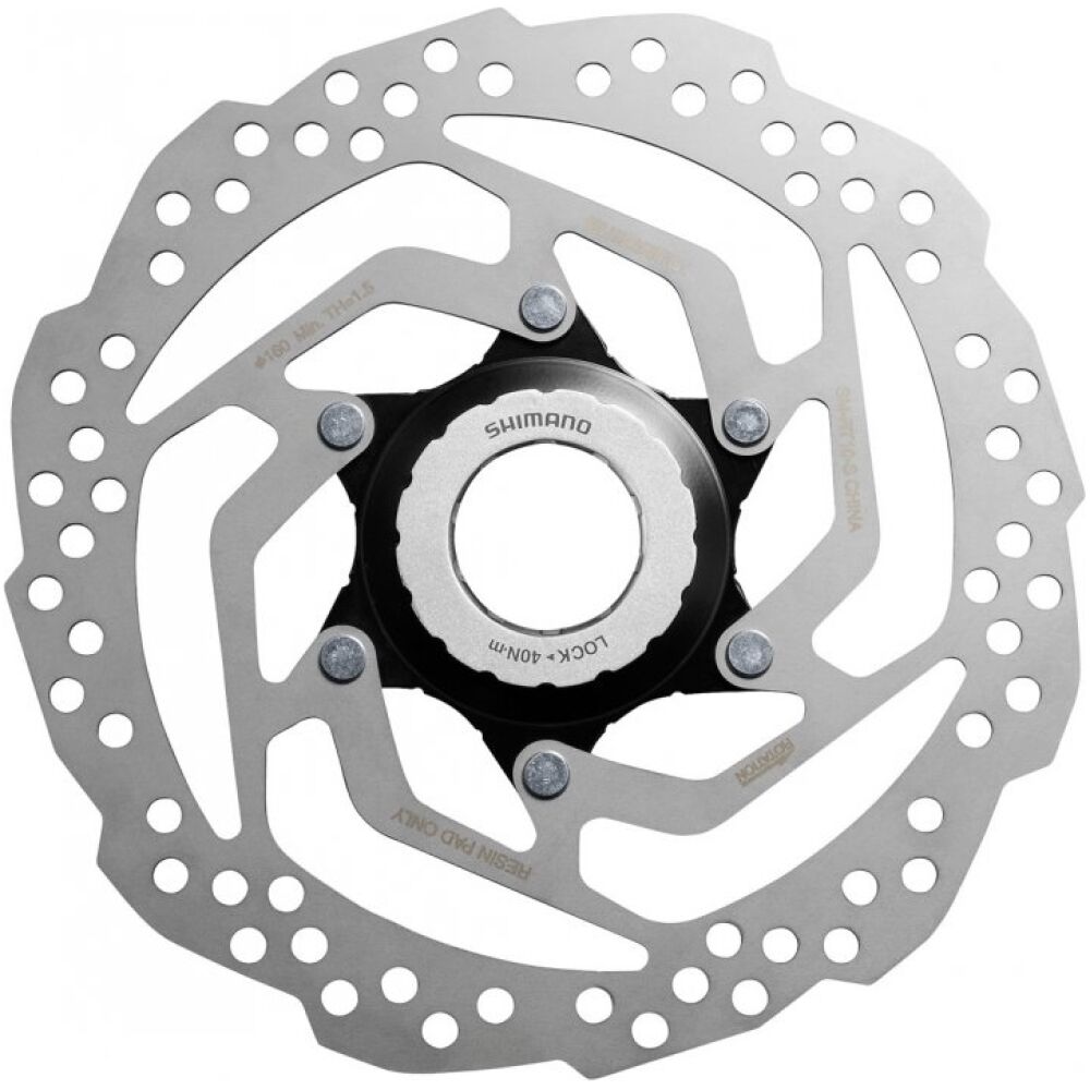 ROTOR DISK KOČNICE SHIMANO SM-RT10, S 160MM, W/LOCK RING