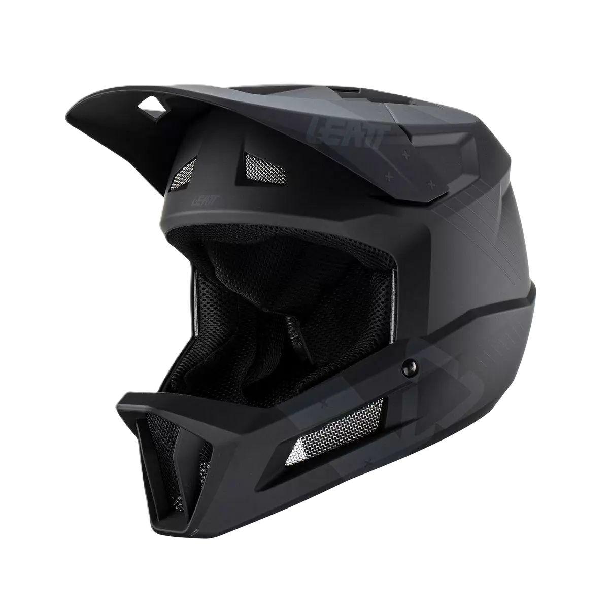 Kaciga LEATT MTB GRAVITY 2.0 V23 L za downhill, crna