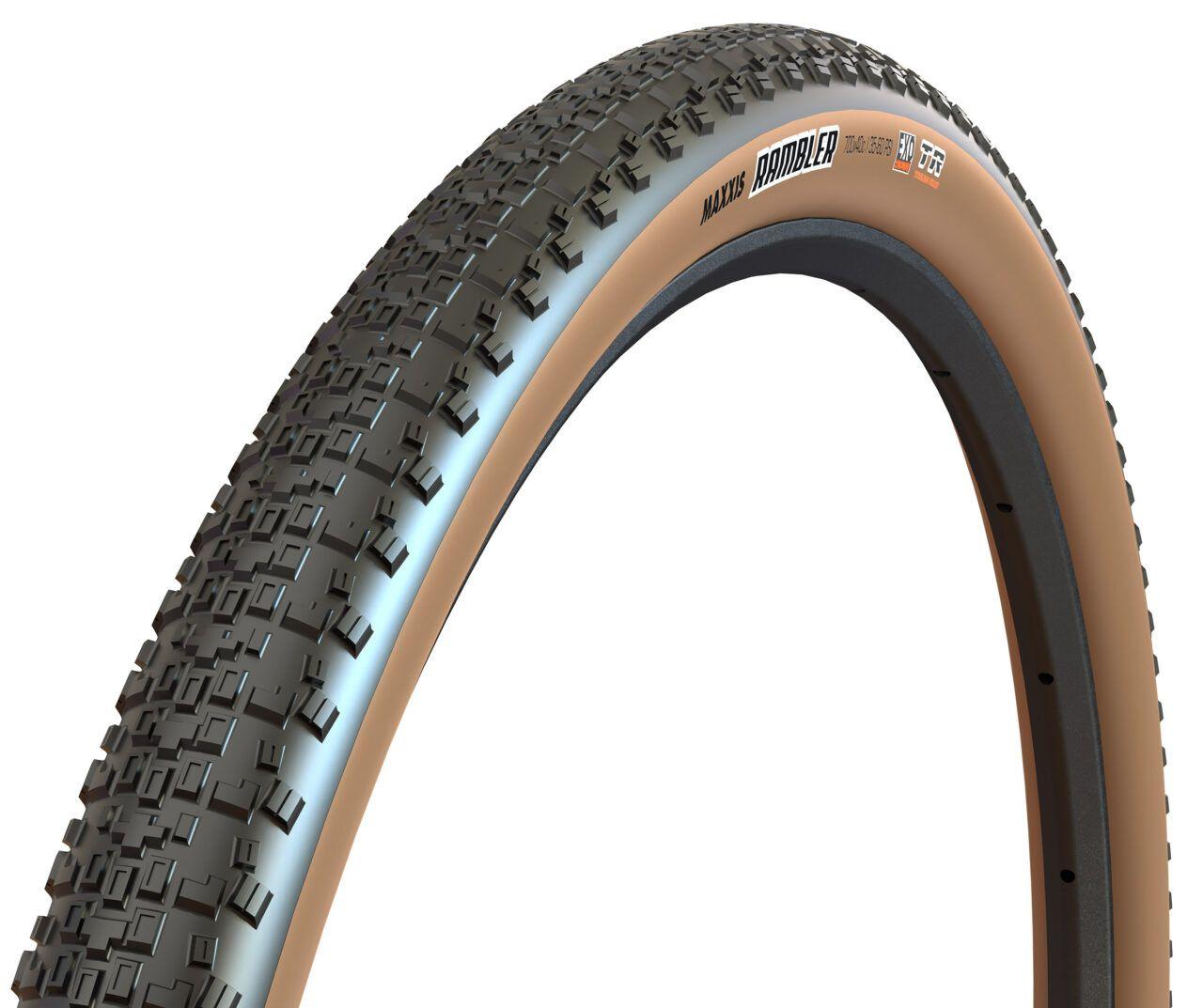 MAXXIS Tire Rambler (700 x 45C) HYPR-X Compound TR EXO Tanwall